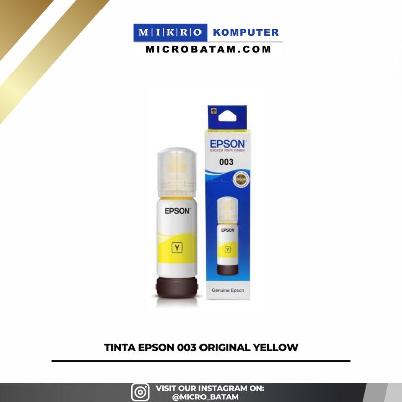 TINTA EPSON ORIGINAL 003 YELLOW