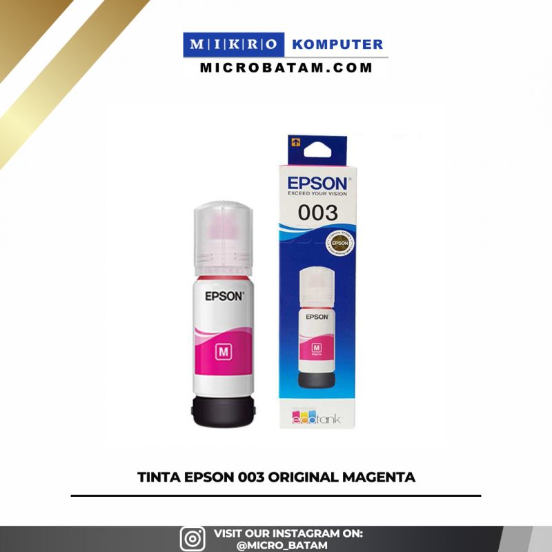 TINTA EPSON ORIGINAL 003 MAGENTA 