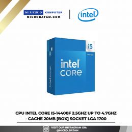 CPU Intel Core i5-14400F 2.5GHz Up To 4.7GHz - Cache 20MB Box SOCKET LGA 1700