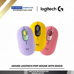 MOUSE LOGITECHPOP MOUSE WITH EMOJI