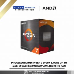 AMD CPU Ryzen 7 5700X Box AM4