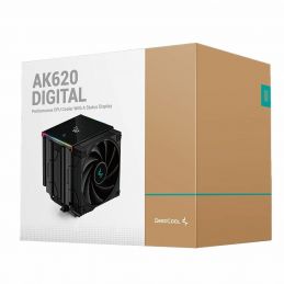 DeepCool AK620 DIGITAL - Dual Tower 120mm CPU Cooler - DIGITAL