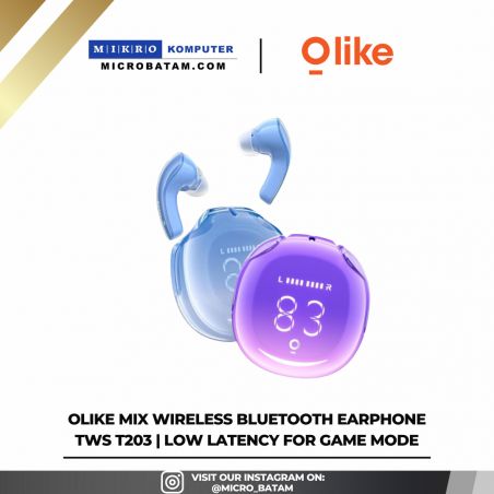 OLIKE Mix Wireless Bluetooth Earphone TWS T203 | Low Latency for Game Mode