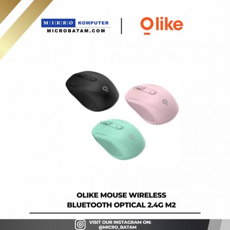 OLIKE MOUSE WIRELESS BLUETOOTH OPTICAL 2.4G M2