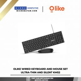 OLIKE WIRED KEYBOARD AND MOUSE SET ULTRA-THIN AND SILENT KMS2