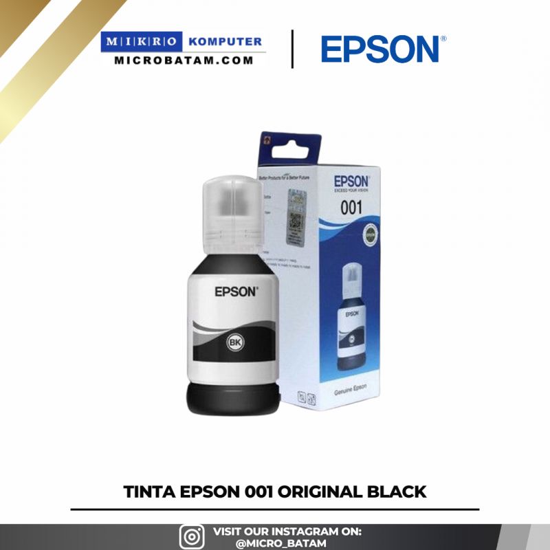 TINTA EPSON 001 ORIGINAL BLACK 