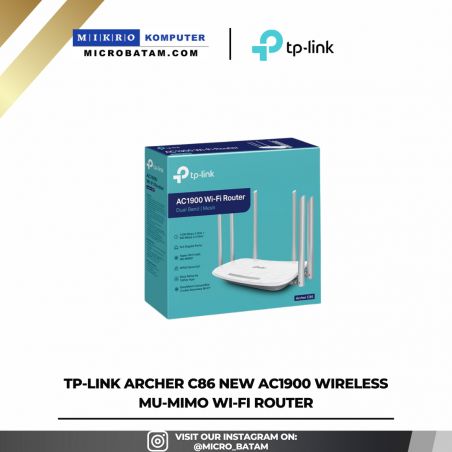  TPLINK Archer C86 New AC1900 Wireless MU-MIMO Wi-Fi Router