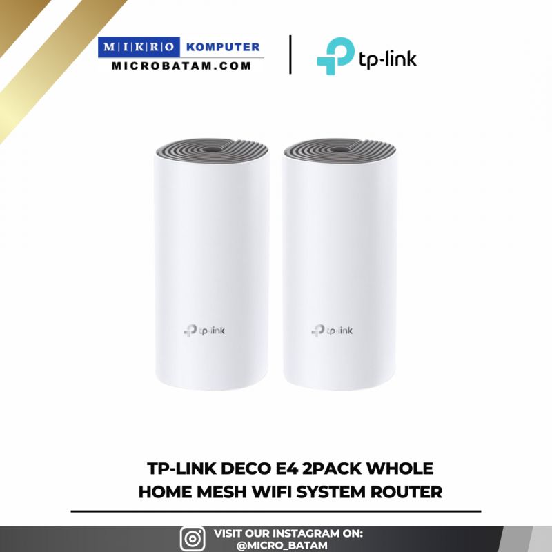 Tp-link Deco E4 2pack Whole Home Mesh Wifi System router