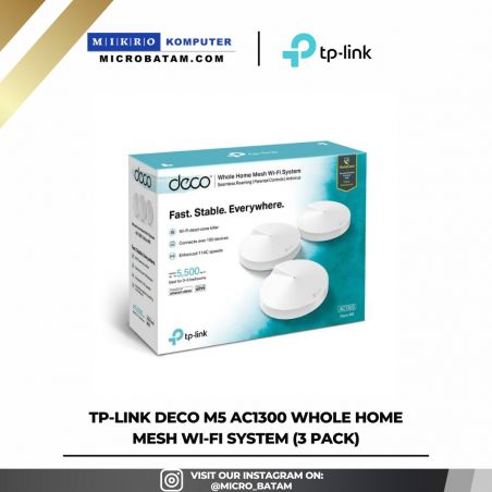 Tp-link DECO M5 AC1300 Whole Home Mesh Wi-Fi System (3 PACK)