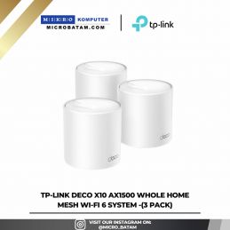 TP-Link Deco X10 AX1500 Whole Home Mesh Wi-Fi 6 System -(3 pack)