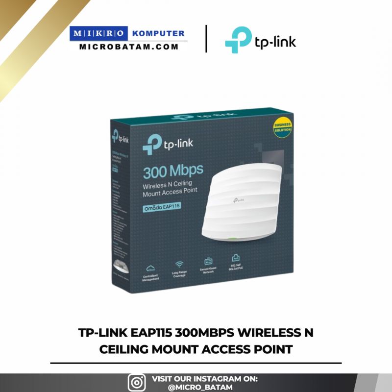 EAP115 300Mbps Wireless N Ceiling Mount Access Point