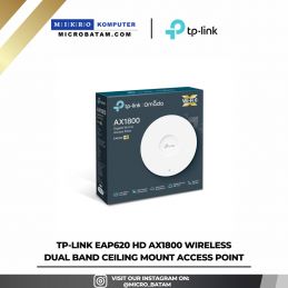 TP-Link EAP620 HD AX1800 Wireless Dual Band Ceiling Mount Access Point