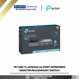 TL-SF1024D 24-port 10/100Mbps Desktop/Rackmount Switch