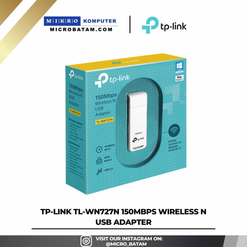 TL-WN727N 150Mbps Wireless N USB Adapter