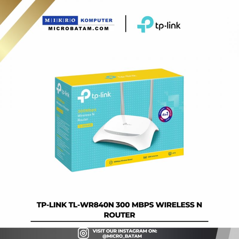 TL-WR840N 300 Mbps Wireless N Router