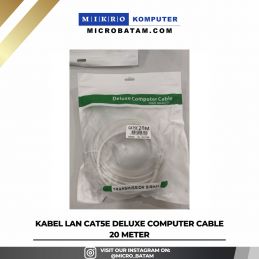 KABEL LAN CAT5E DELUXE COMPUTER CABLE 20 METER