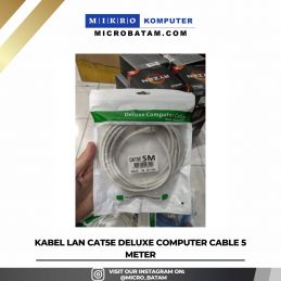 KABEL LAN CAT5E DELUXE COMPUTER CABLE 5 METER