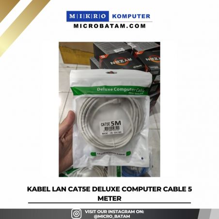 KABEL LAN CAT5E DELUXE COMPUTER CABLE