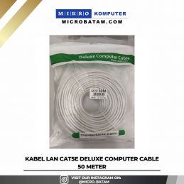 KABEL LAN CAT5E DELUXE COMPUTER CABLE 50 METER