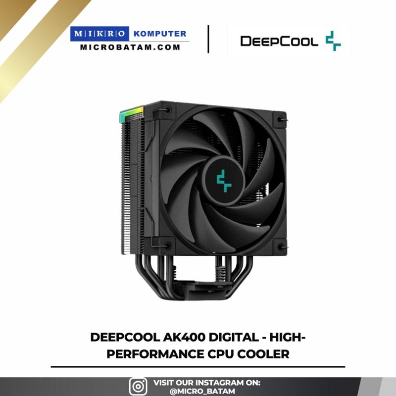 DeepCool AK400 Digital - High-Performance CPU Cooler