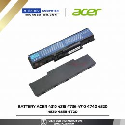 Battery Acer 4310 4315 4736 4710 4740 4520 4530 4535 4720