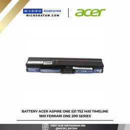 Battery Acer Aspire One 521 752 1410 Timeline 1810 Ferrari One 200 Series