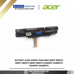 Battery Acer Aspire TimelineX 3830T 3830TG 4830T 4830TG 5830T 5830TG AS3830T AS3830TG AS4830T AS4830TG