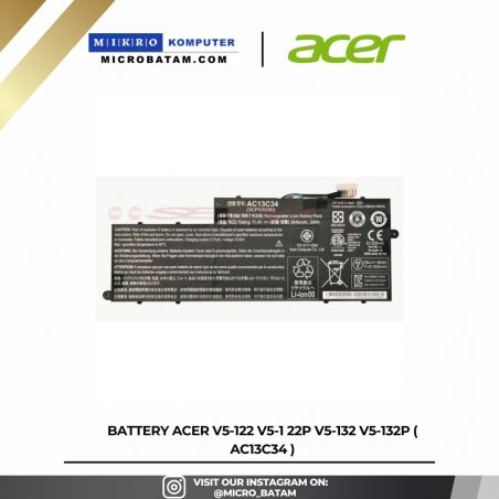 Baterai ACER V5-122P/E3-111