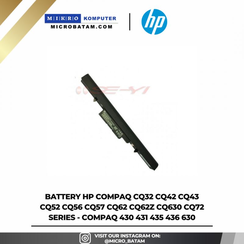 Battery HP COMPAQ CQ32 CQ42 CQ43 CQ52 CQ56 CQ57 CQ62 CQ62z CQ630 CQ72 Series - Compaq 430 431 435 436 630