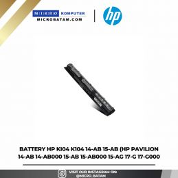 BATERAI HP KI04 K104 14-AB 15-AB (HP PAVILION 14-AB 14-AB000 15-AB 15-AB000 15-AG 17-G 17-G000 ORI)