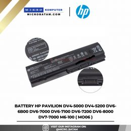 Baterai HP PAVILION DV4-5000 DV4-5200 DV6-6B00 DV6-7000 DV6-7100 DV6-7200 DV6-8000 DV7-7000 M6-100 SERIES