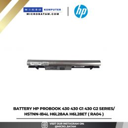 Battery HP Probook430 430 G1 430 G2 SERIES/ HSTNN-IB4L H6L28AA H6L28ET ( RA04 )