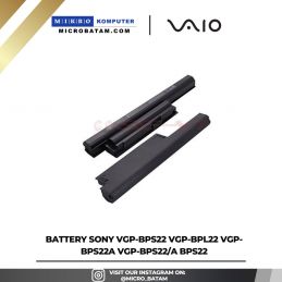 Baterai SONY VGP-BPS22 VGP-BPL22 VGP-BPS22A VGP-BPS22/A BPS22