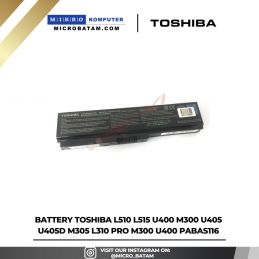 Battery TOSHIBA L510 L515 U400 M300 U405 U405D M305 L310 Pro M300 U400 PABAS116