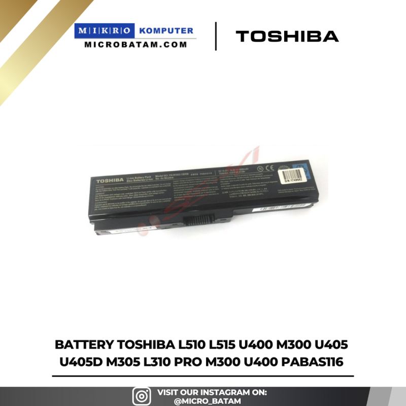 BATERAI TOSHIBA PA 3634