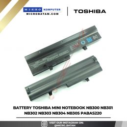 Baterai Toshiba Mini Notebook NB300 NB301 NB302 NB303 NB304 NB305 Series