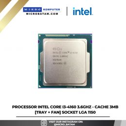 PROCESSOR Intel Core I3-41603.6GHz - Cache 3MB TRAY + FAN SOCKET LGA 1150