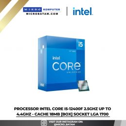 PROCESSOR Intel Core I5-12400F 2.5GHz UP TO 4.4GHz - Cache 18MB BOX SOCKET LGA 1700