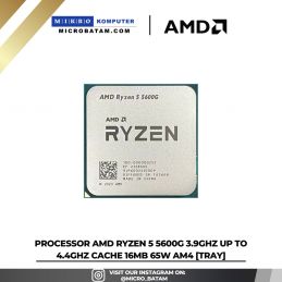 PROCESSOR AMD Ryzen 5 5600G 3.9GHz up to 4.4GHz Cache 16MB 65W AM4 TRAY 