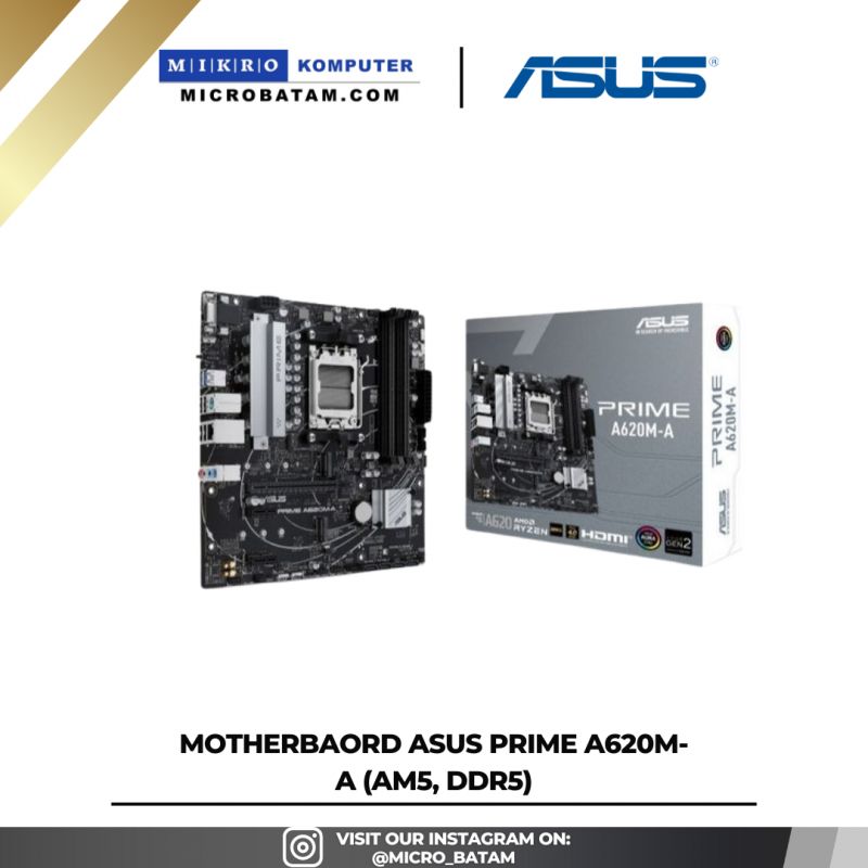 ASUS PRIME A620M-A (Socket AM5)