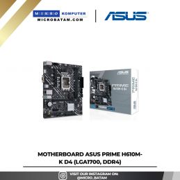 Motherboard ASUS PRIME H610M-K D4 (LGA1700, DDR4)