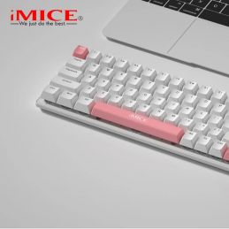 KEYBOARD IMICE GK-690 BLACK - HITAM