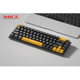 KEYBOARD IMICE GK-690 BLACK - HITAM