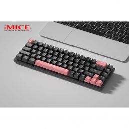 KEYBOARD IMICE GK-690 BLACK - HITAM