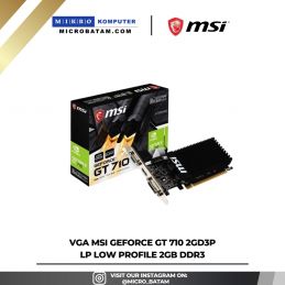 MSI VGA GT710 2GD3H LP Low Profile GT 710 2GB