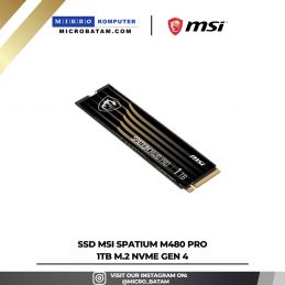 SSD MSI SPATIUM M480 PRO PCIe 4.0 NVMe M.2 1TB Gen4x4