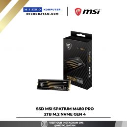 SSD MSI SPATIUM M480 Pro 2TB M.2 NVMe Gen 4