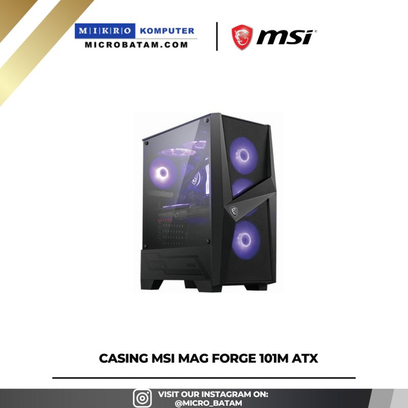 CASING MSI MAG Forge 101M ATX