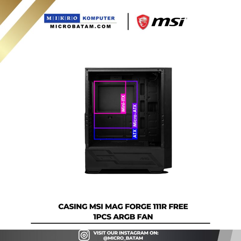 CASING MSI MAG FORGE 111R