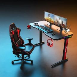 SPIRIT MEJA GAMING KOMPUTER PC TABLE RGB LED LIGHTS 